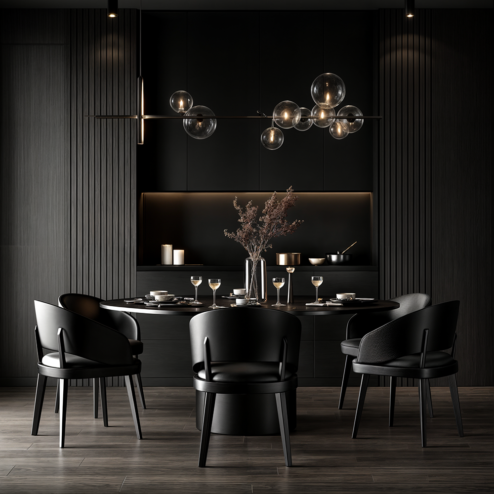 SereneGlow Glass Chandelier