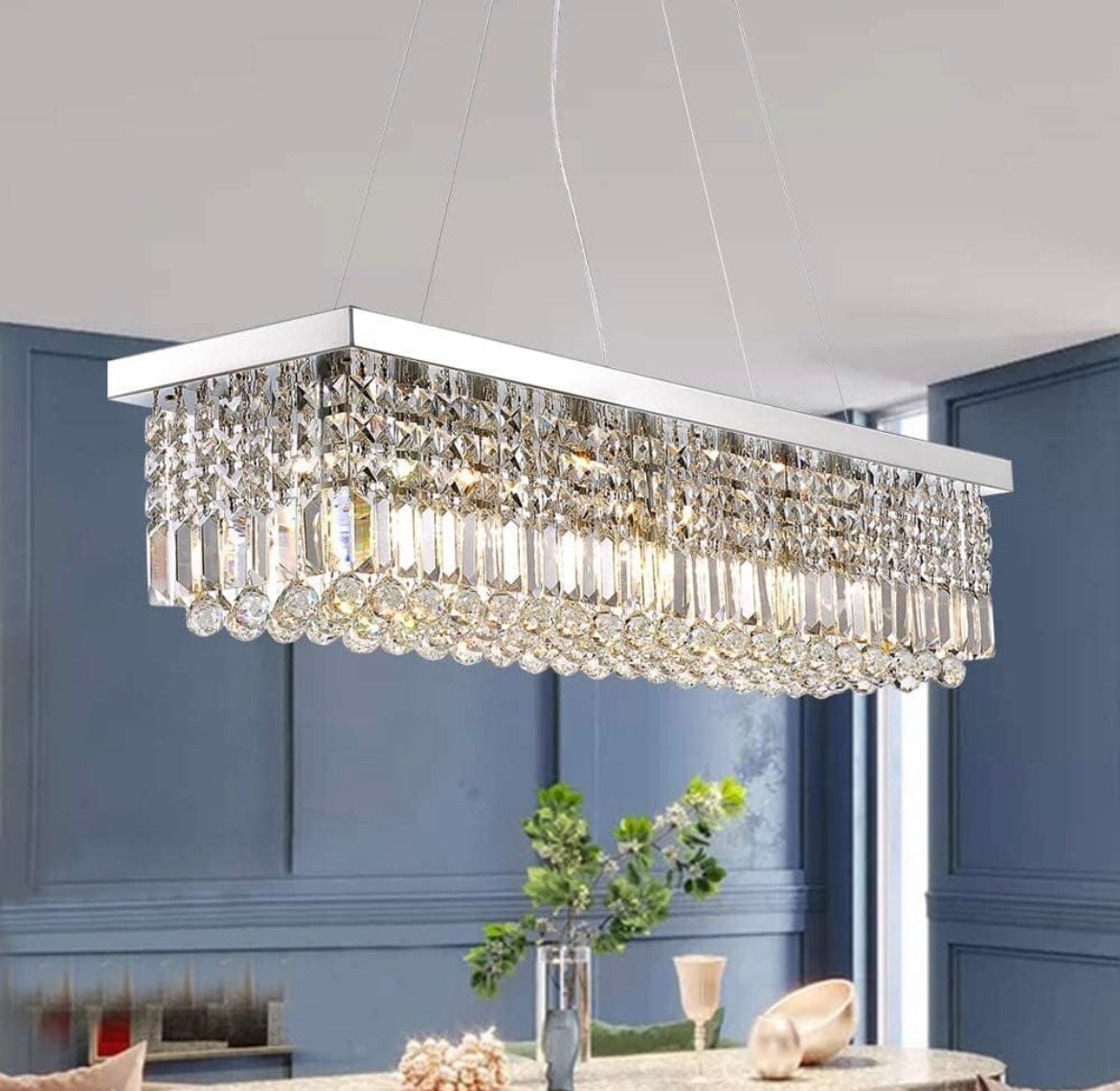 Crystal Prism Antique chandelier