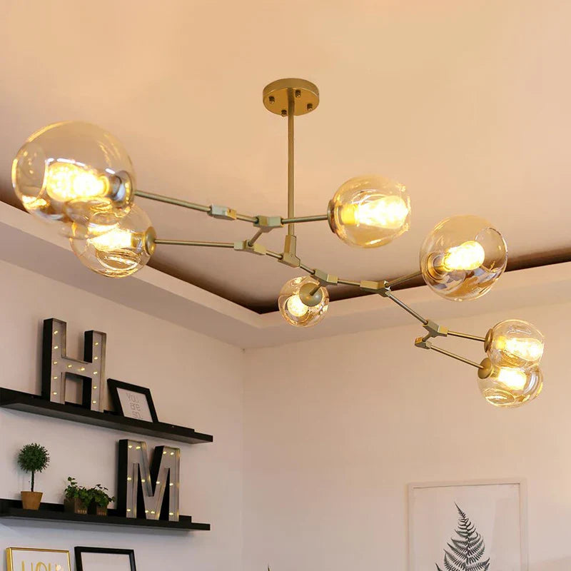 Customisable Derrick Modern Chandelier