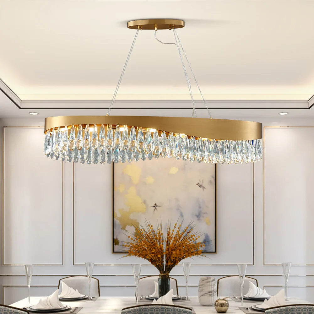 Brunel Oval Elegant Chandelier