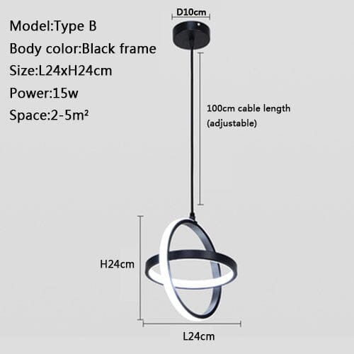 Olivia Modern Pendants