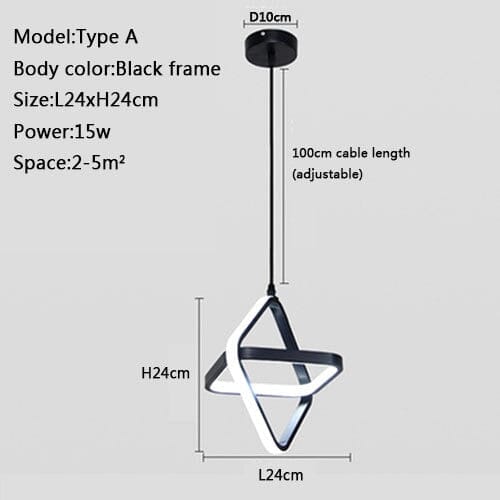Olivia Modern Pendants