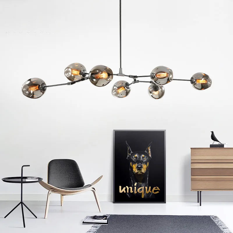 Customisable Derrick Modern Chandelier