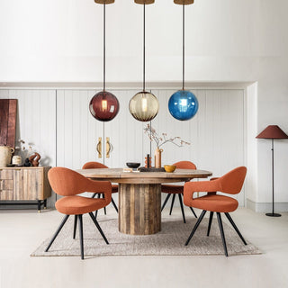 Zynella Bali Bubble Glass Pendants