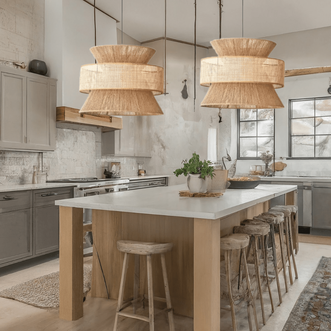Zynella Hemp Rope Wabi Sabi Chandelier