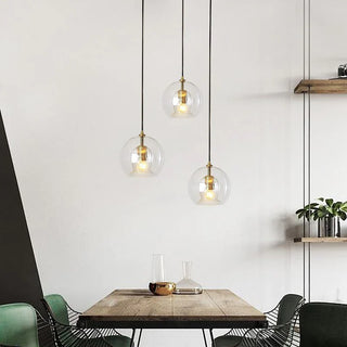Mizan Glass Modern Pendant Modern