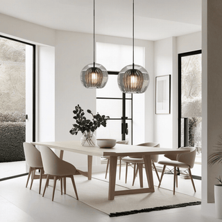 Mizan Glass Modern Pendant Modern