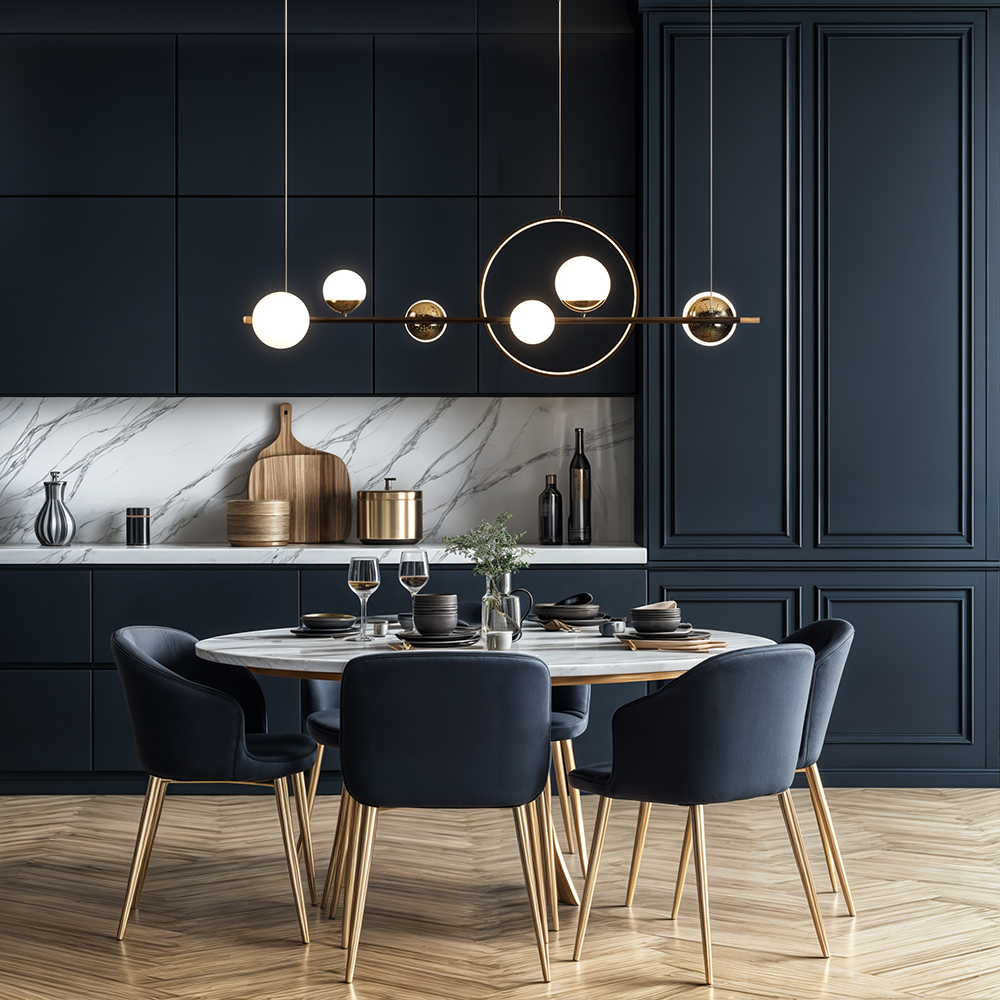 Marta Linear Glass Chandelier