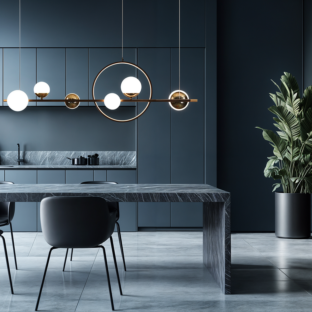 Marta Linear Glass Chandelier