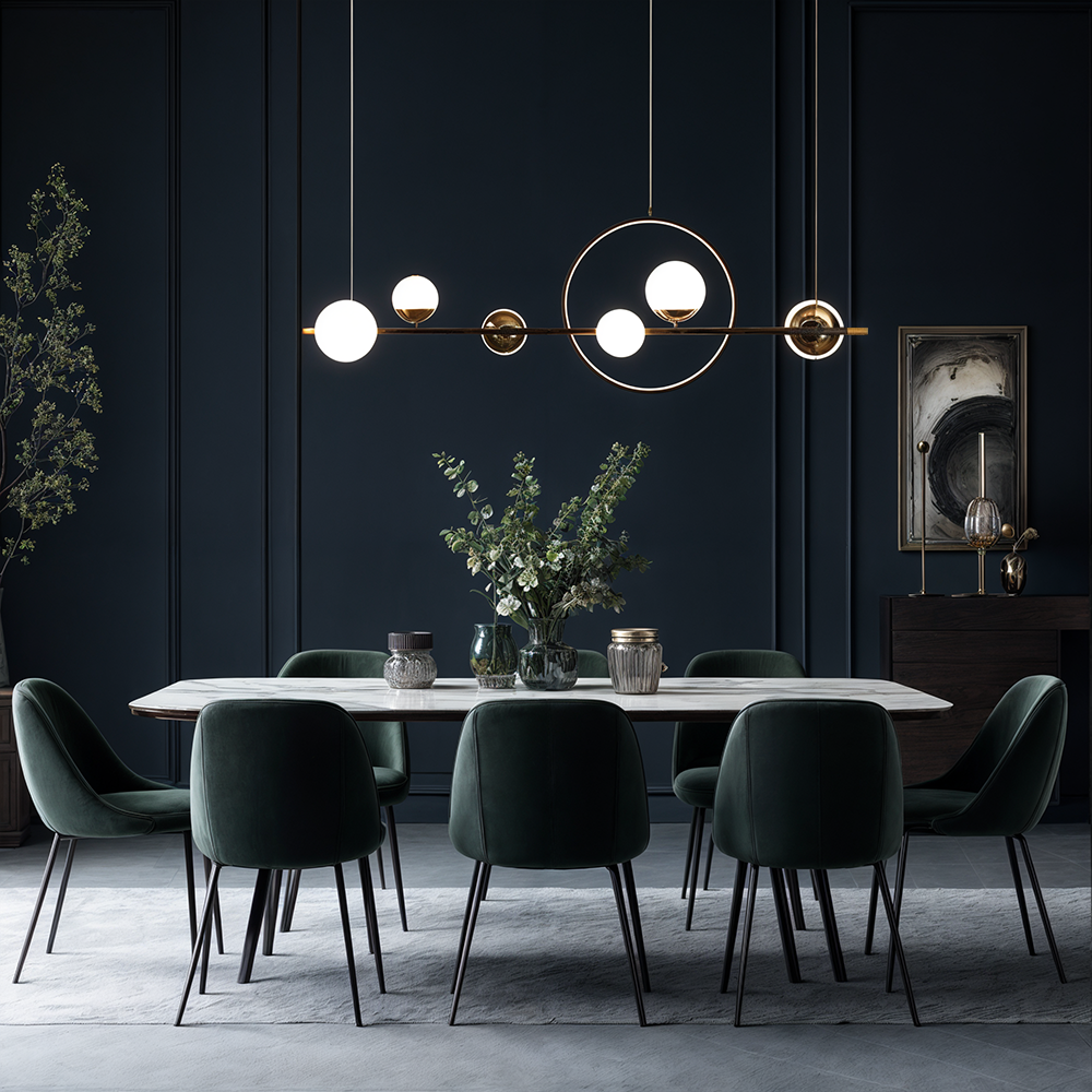 Marta Linear Glass Chandelier