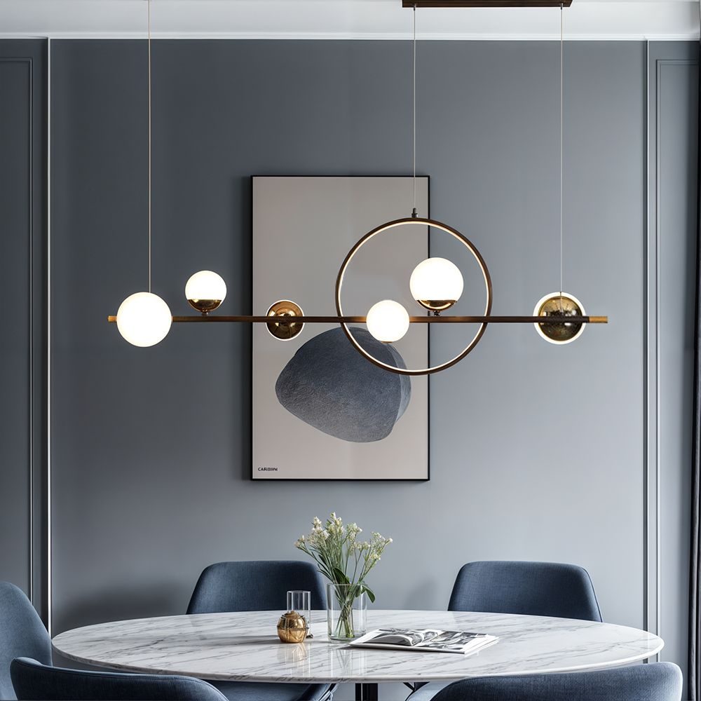Marta Linear Glass Chandelier
