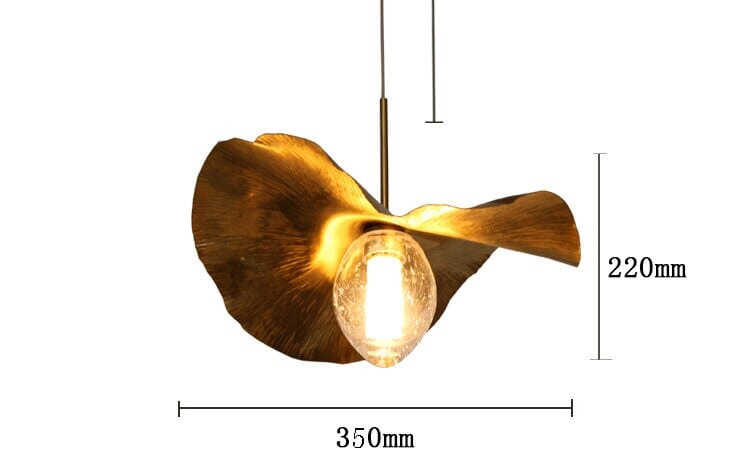 Golden Shell Pendants