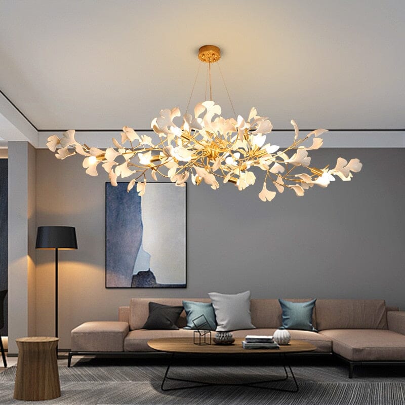 Ceramic Petal Luxury Chandelier