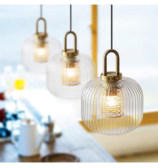 Arnault Fluted Glass Pendant