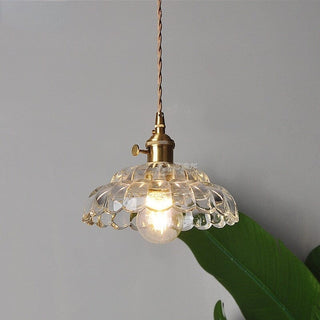 Zynella Petal Glass Pendant