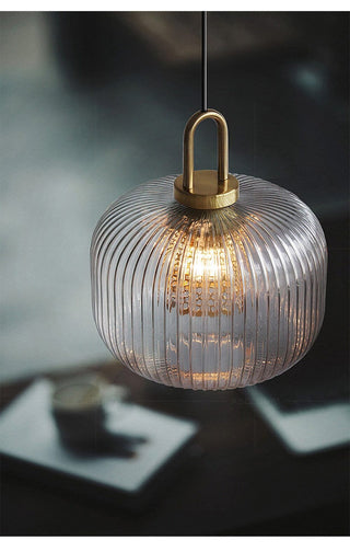 Arnault Fluted Glass Pendant
