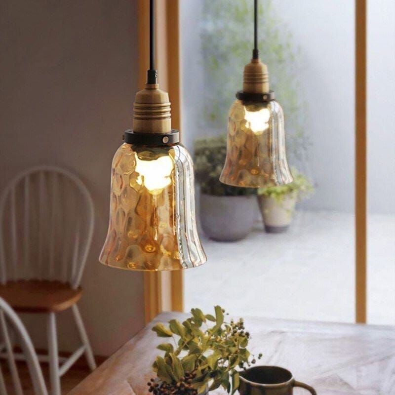 Zynella Smoky Glass Pendant