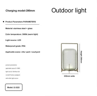 Modern Terrace Garden Outdoor Lights