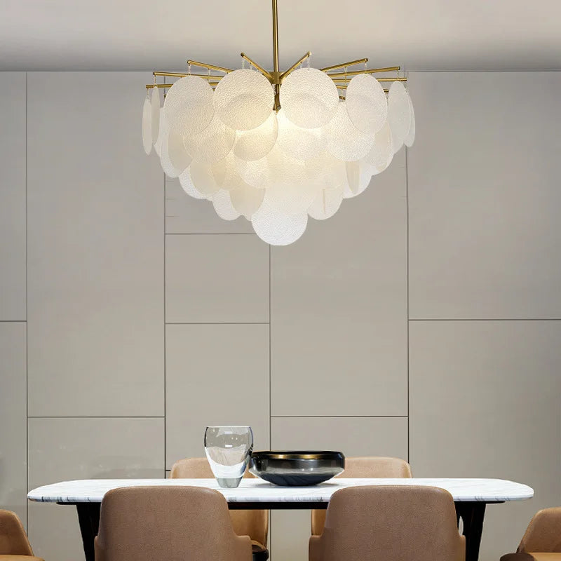 Princess Grace Opal Glass Pendant