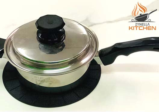 Triple induction hob under counter install — 3-burner hidden induction system beneath ceramic worktop