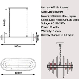 Mikel Crystal Chandelier