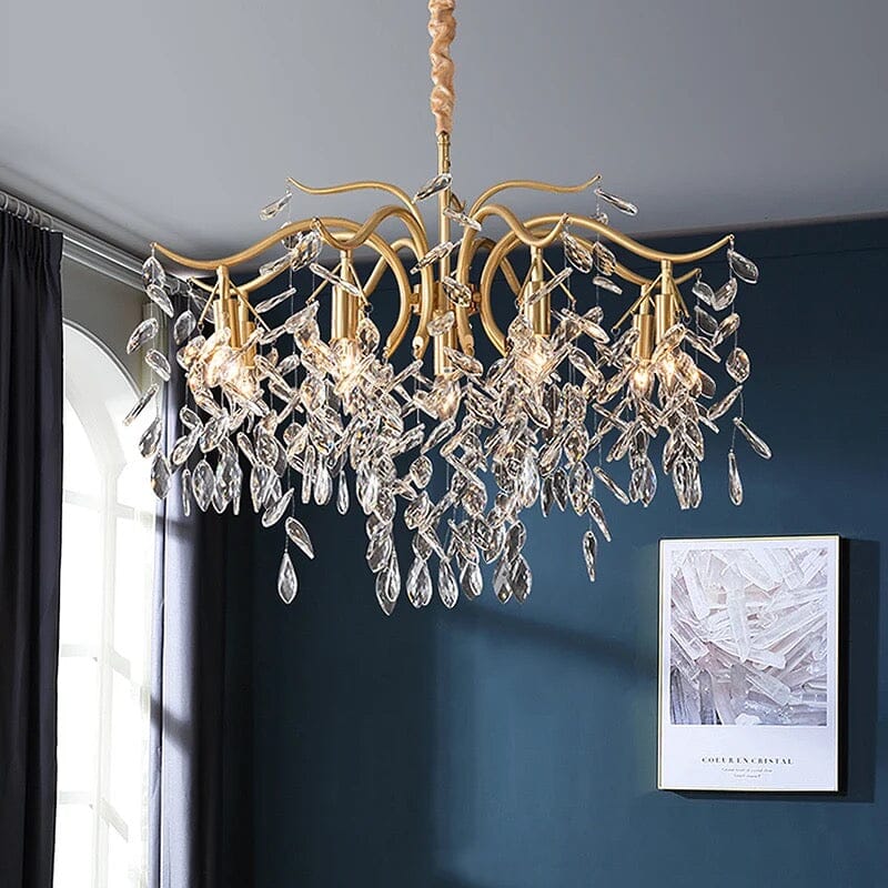 Flora Modern Crystal Chandelier