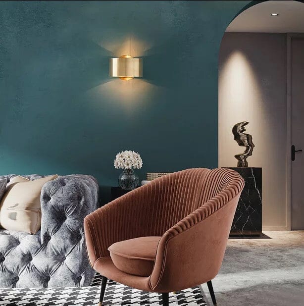 Golden Ring Modern Wall Lamp