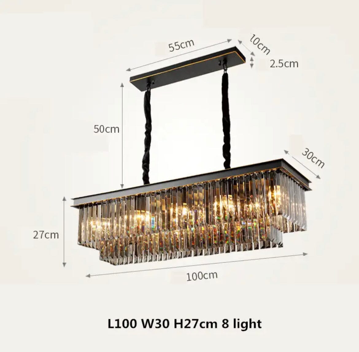 Majestic Glow Chandelier