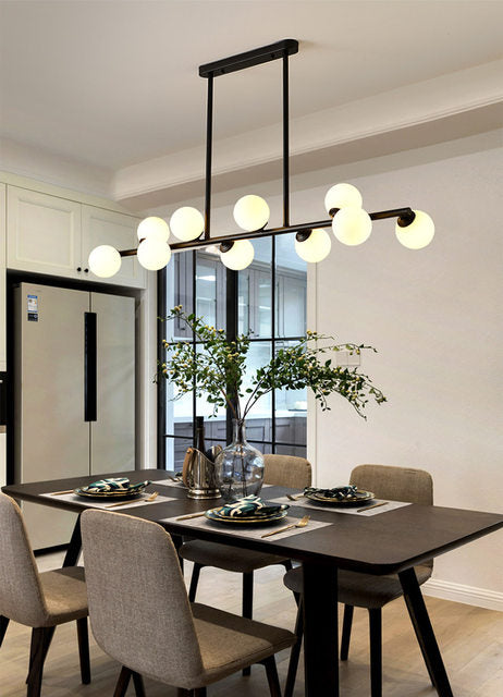 The Stellar Bar Chandelier