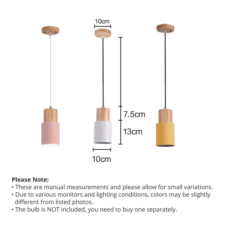 Elsa Wooden Accent Light Pendants