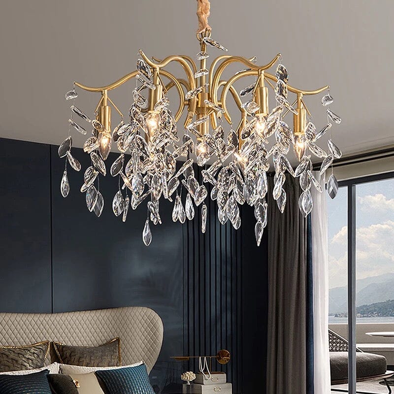 Flora Modern Crystal Chandelier