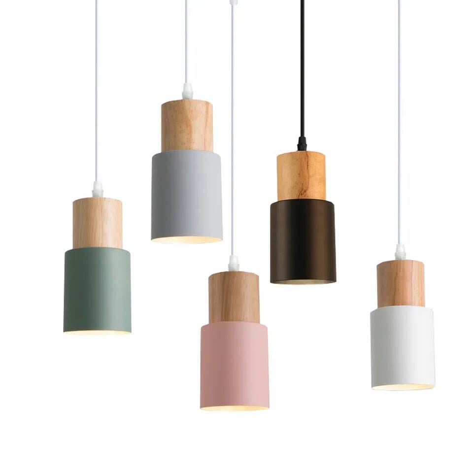 Elsa Wooden Accent Light Pendants