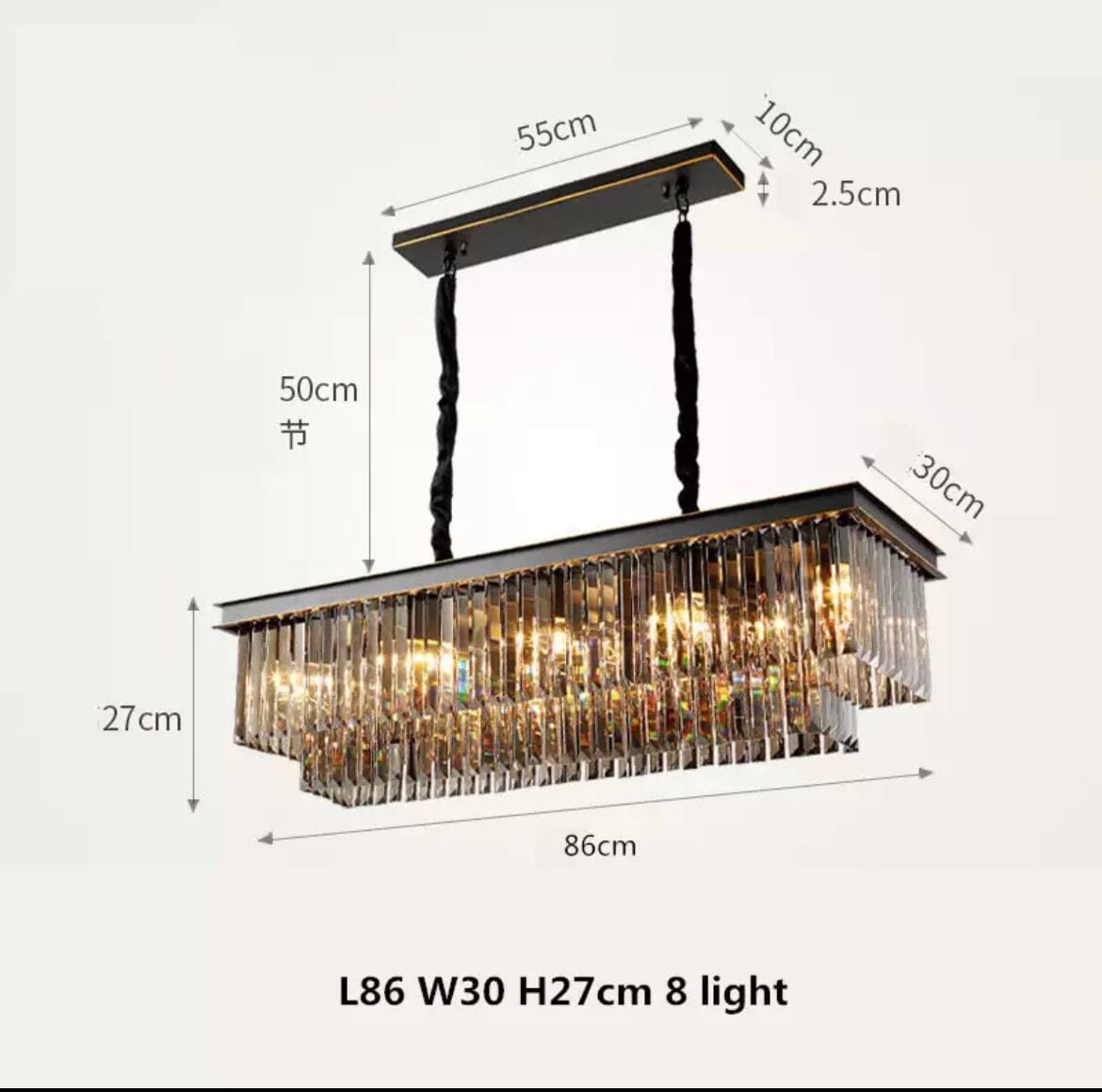Majestic Glow Chandelier