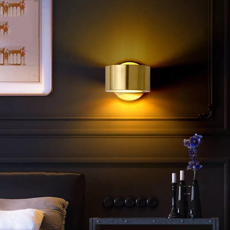 Golden Ring Modern Wall Lamp