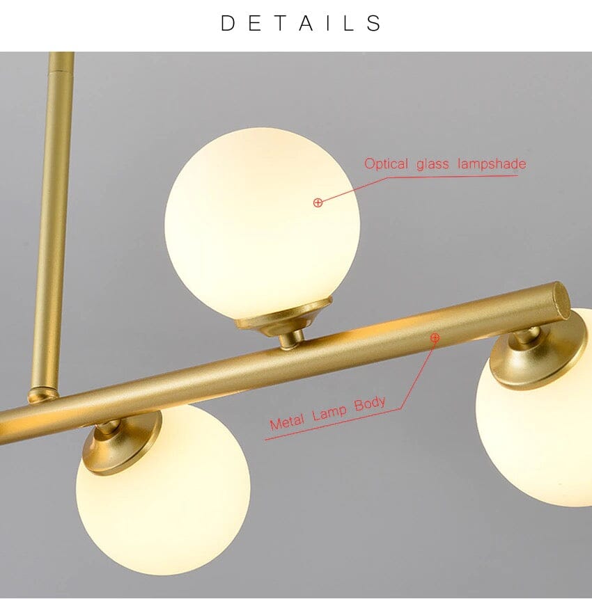 The Stellar Bar Chandelier