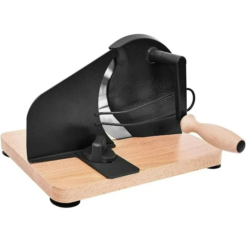 Zynella Kitchen Manual Bread Slicer – Portable Sausage & Frozen Meat Cutter
