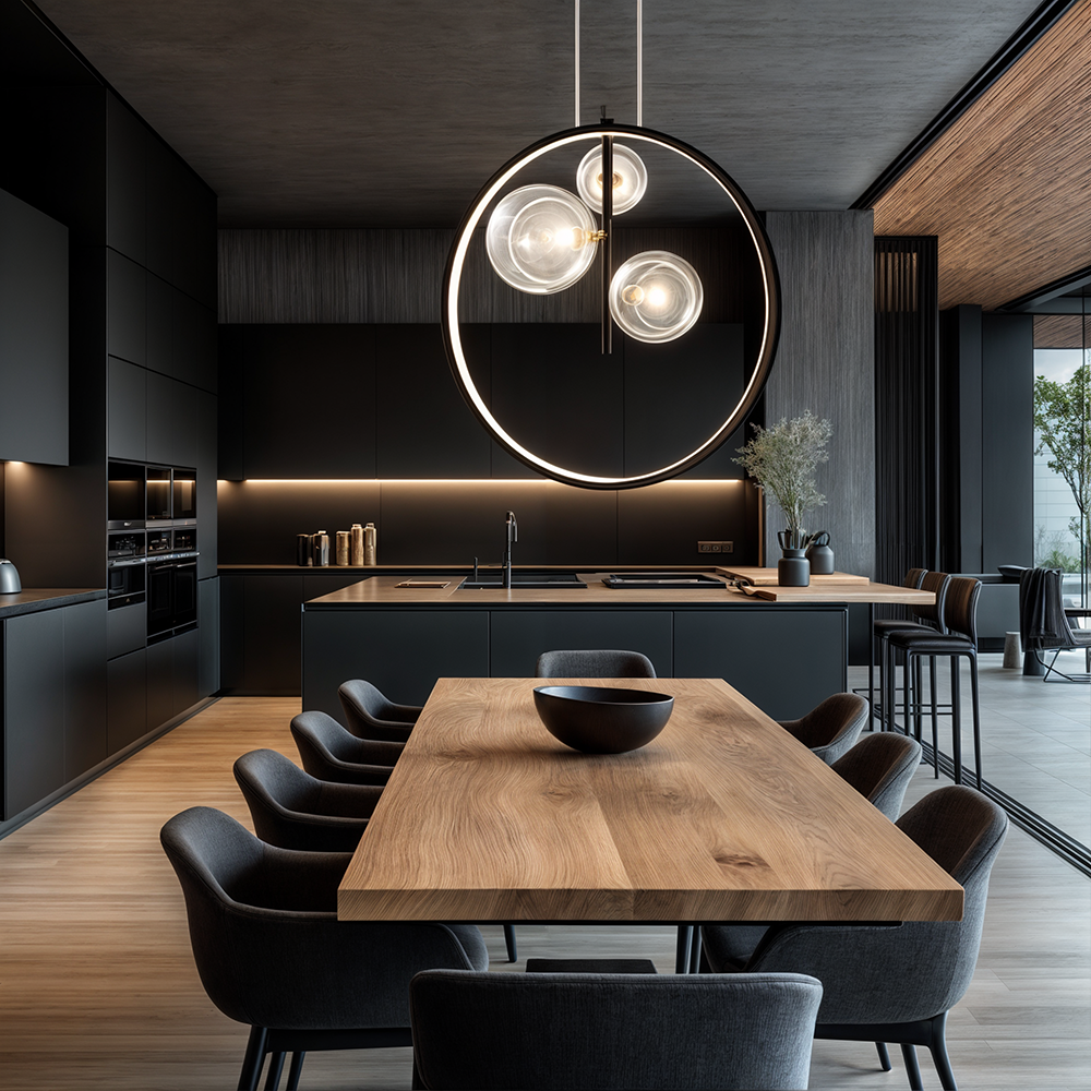 Glass Globe Modern Pendants