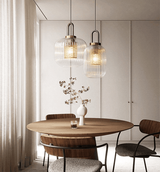 Arnault Fluted Glass Pendant