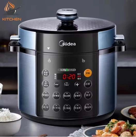 5L Multifunction Electric Pressure Cooker & Rice Cooker