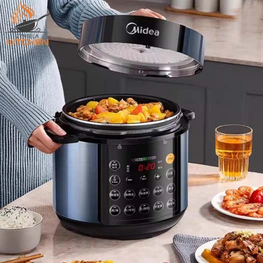 5L Multifunction Electric Pressure Cooker & Rice Cooker