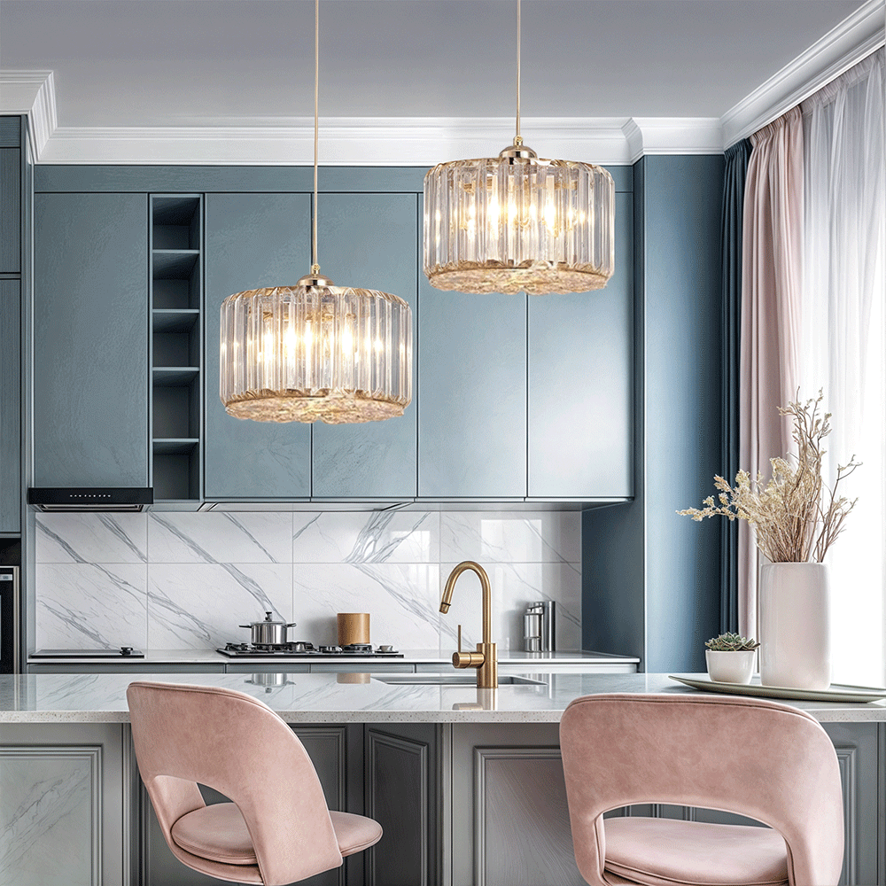 Danielle Crystal Pendant Modern