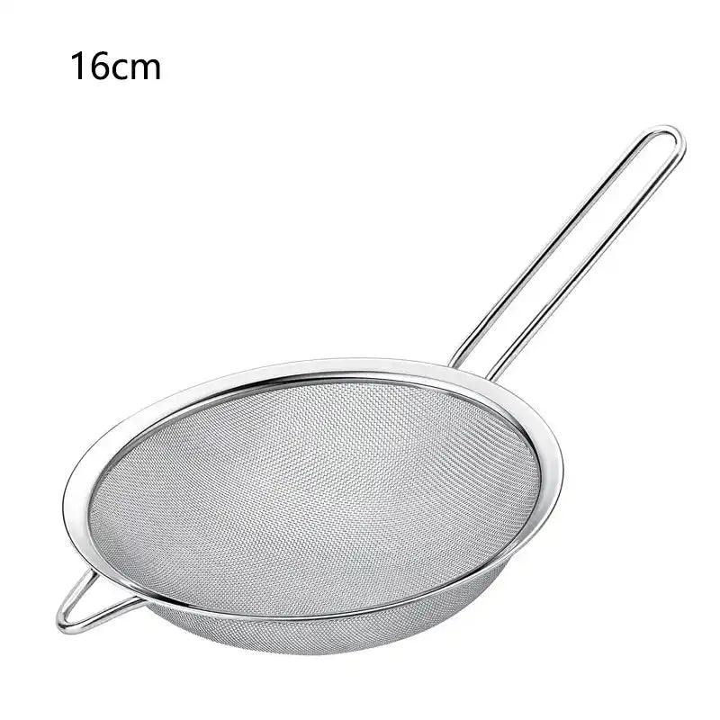 Zynella Stainless Steel Fine Mesh Sieve – Multi-Purpose Kitchen Strainer