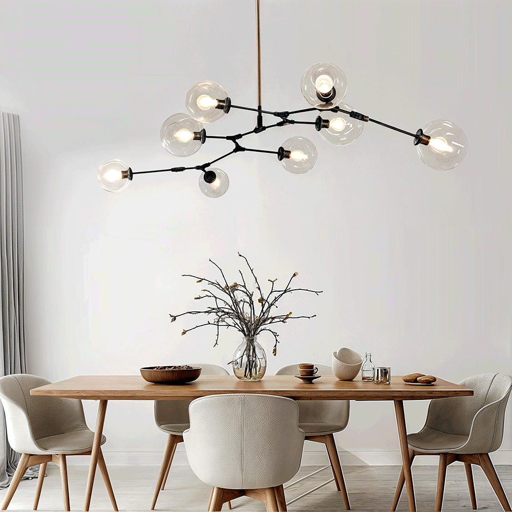 Customisable Derrick Modern Chandelier