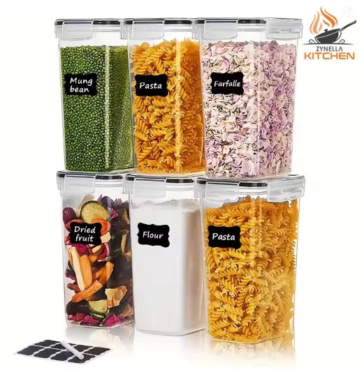 Zynella 2.0L Airtight Food Storage Containers – BPA Free Plastic