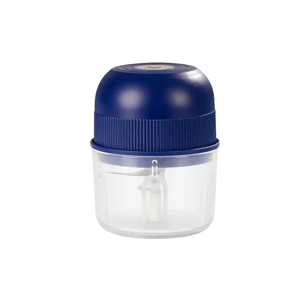 Zynella USB Mini Electric Food Chopper – 260ML 3-Blade Portable Grinder