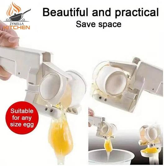 Zynella Handheld Egg Opener & Separator Tool