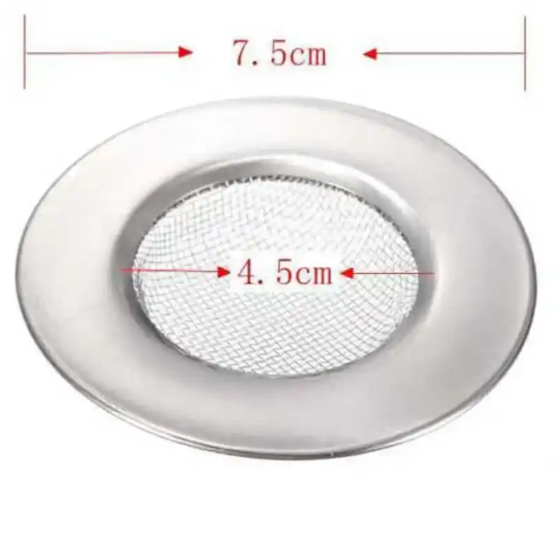 Zynella Stainless Steel Drain Strainer & Hair Catcher