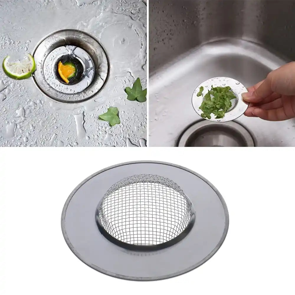 Zynella Stainless Steel Drain Strainer & Hair Catcher