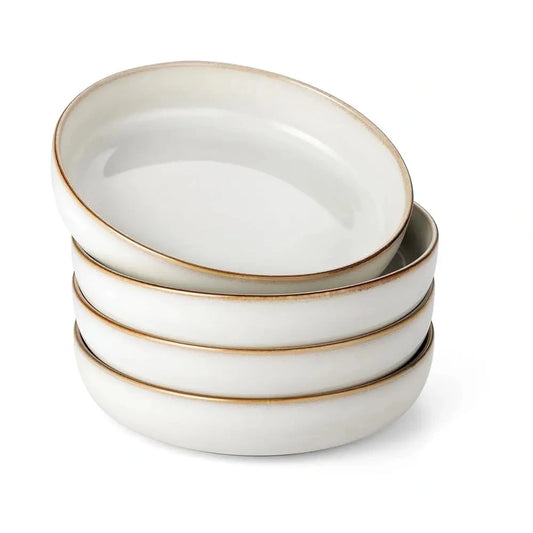 Zynella Set of 4 Large Ceramic Pasta Bowls