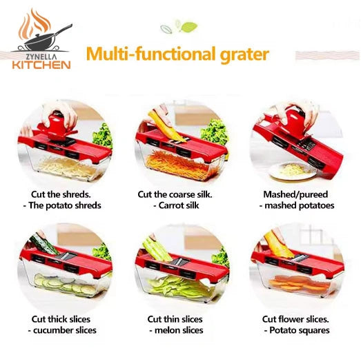 Zynella Multi-Function Vegetable Cutter & Slicer